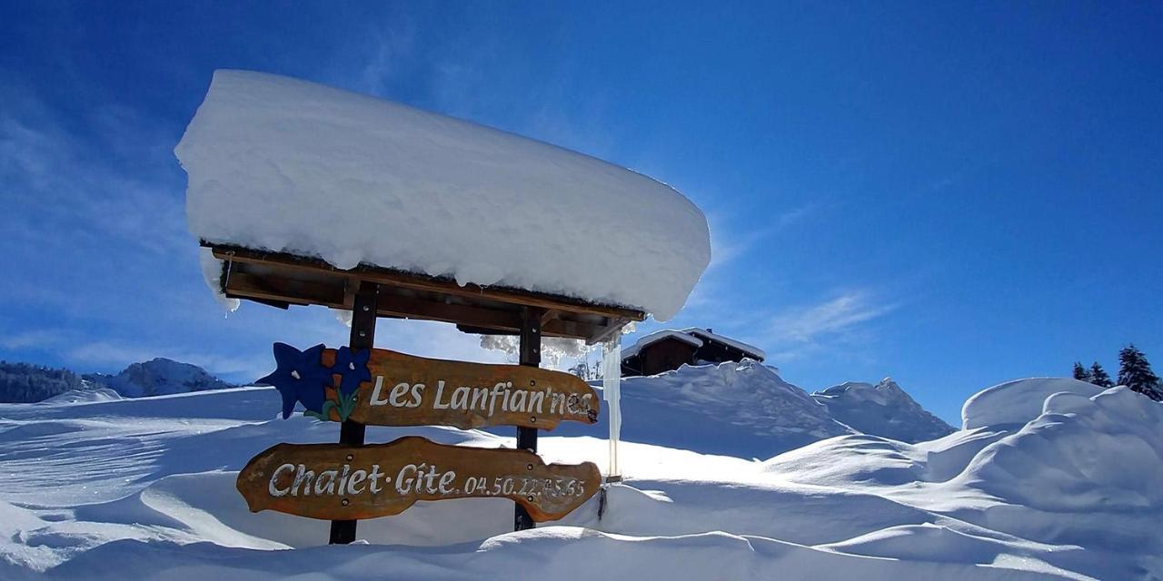 Gite Les Lanfiannes Thorens-Glieres Bagian luar foto