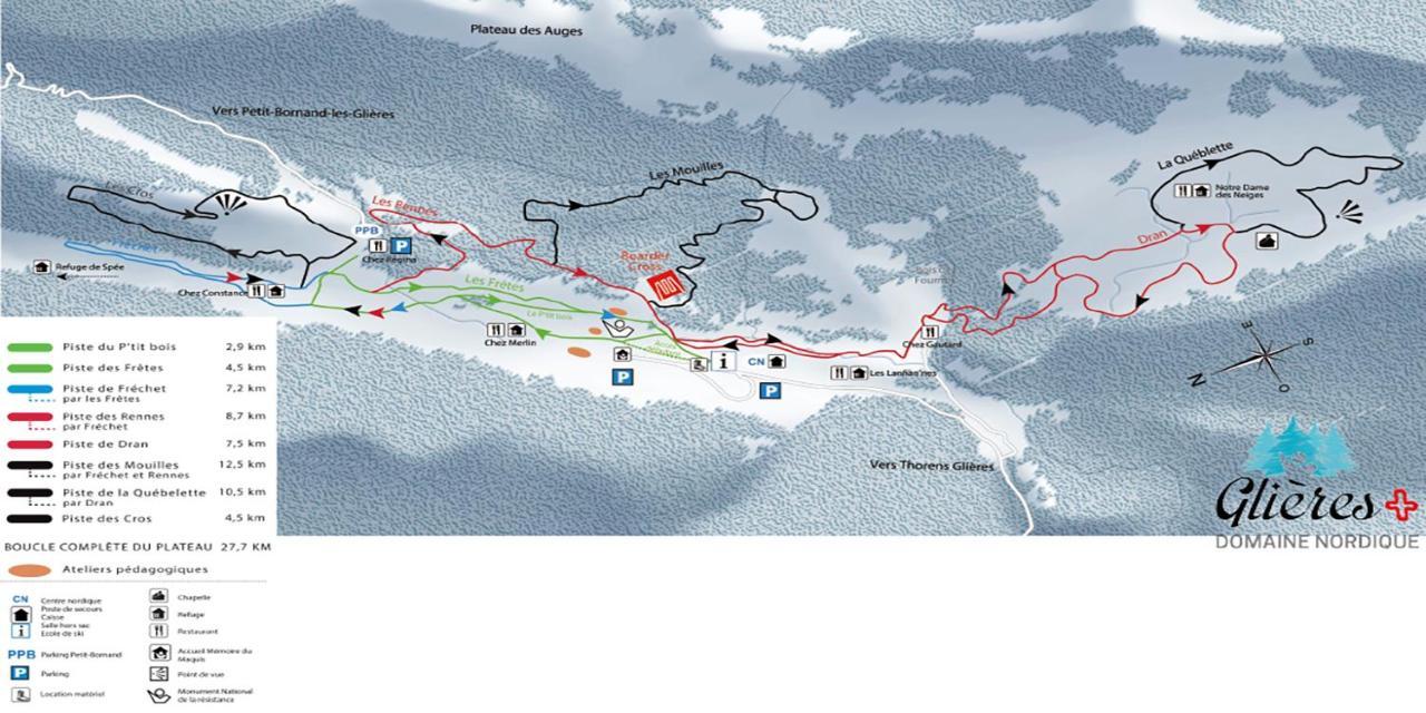 Gite Les Lanfiannes Thorens-Glieres Bagian luar foto
